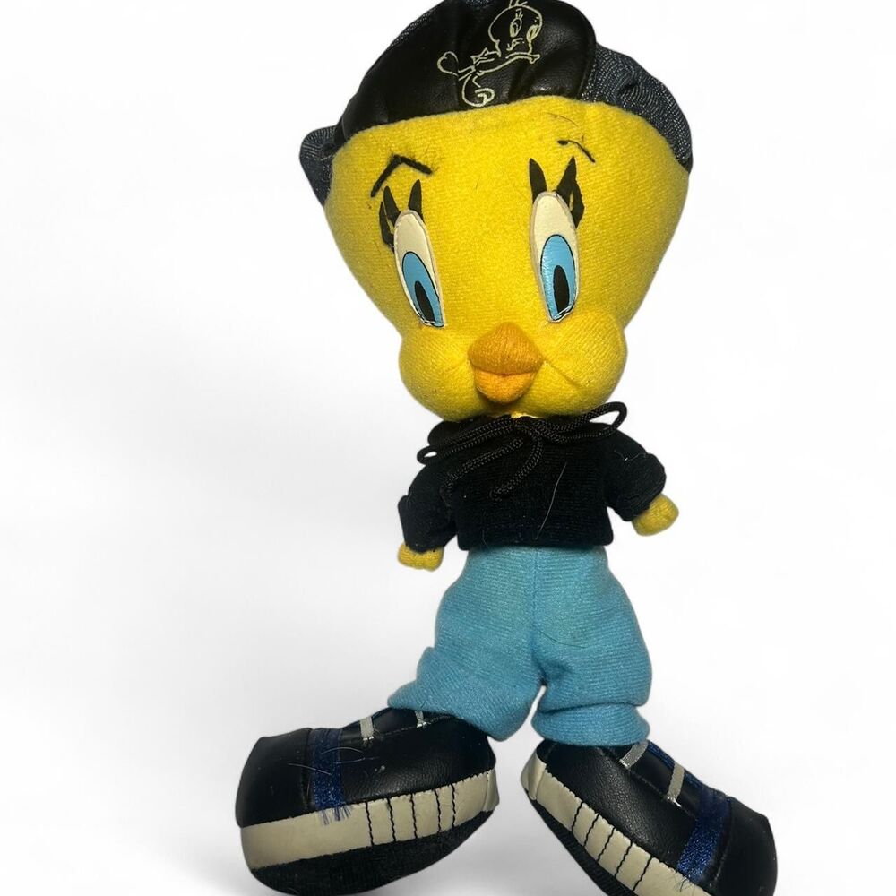 tweety bird hip pop sneaker plush Looney Tunes Plush Stuffed Animal Toy